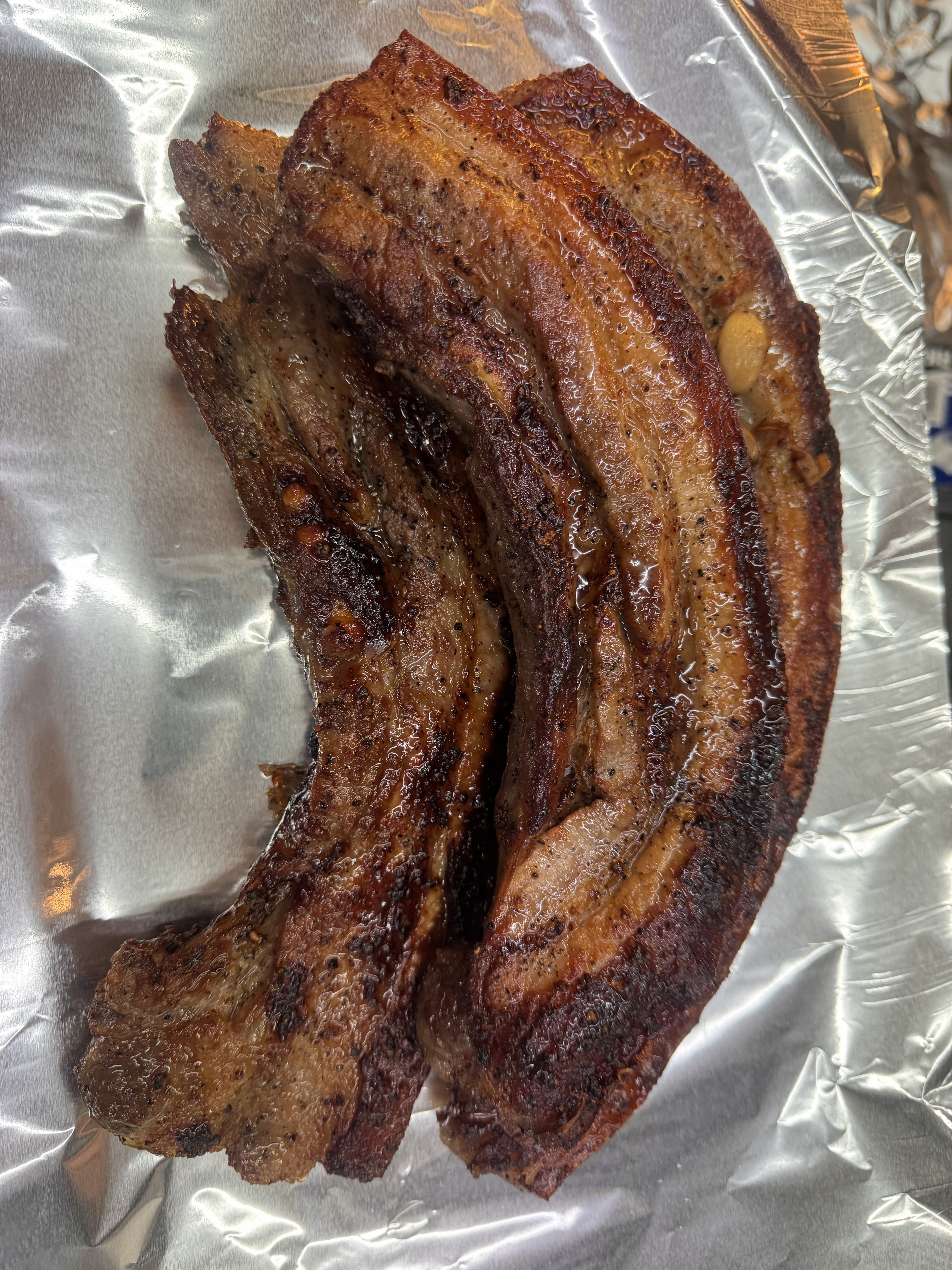 烤好的鹹豬肉 4